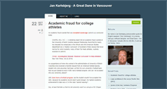 Desktop Screenshot of jankarlsbjerg.com